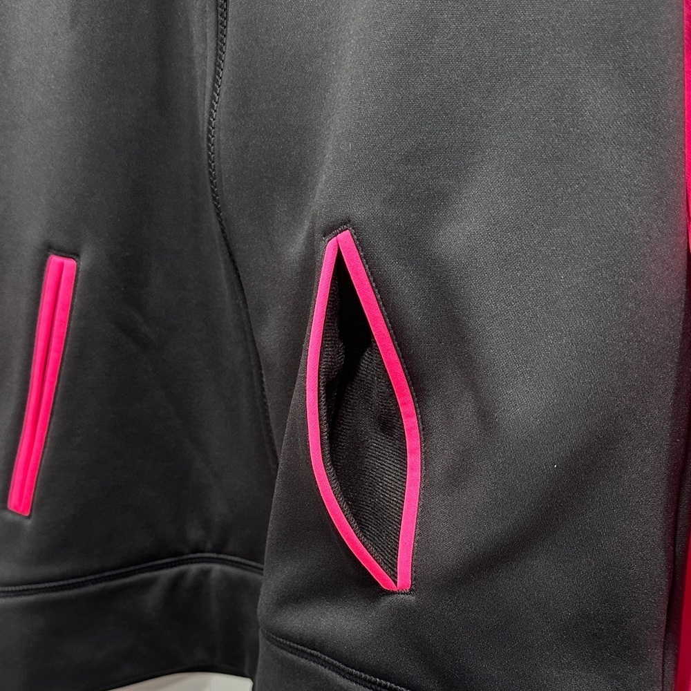 Chix Gear Black and Pink Full Zip Hoodie Size Large - Picture 6 of 10